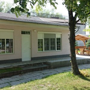 Čelná strana apartmánu